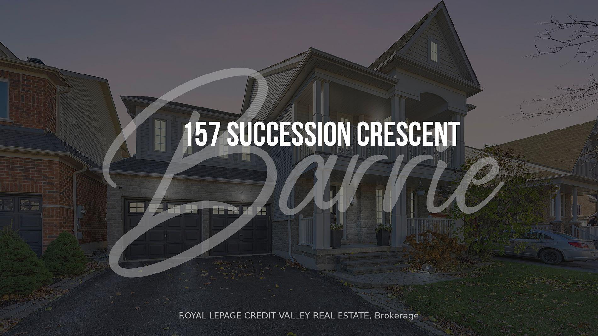 Photo 1 of 157 Succession Crescent, Barrie, Innis-Shore — HOMEH