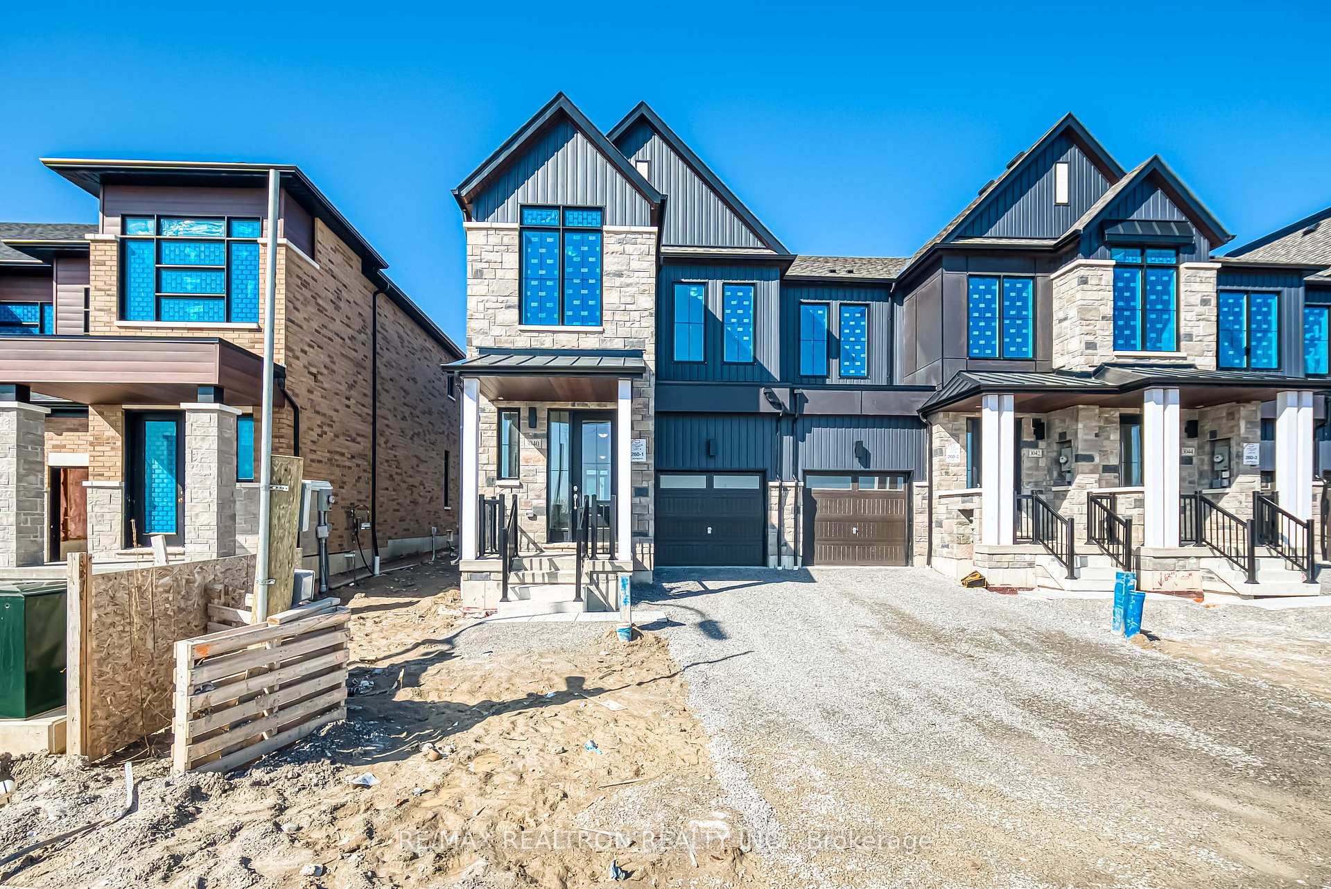 Front of 3040 Sideline 16 Road