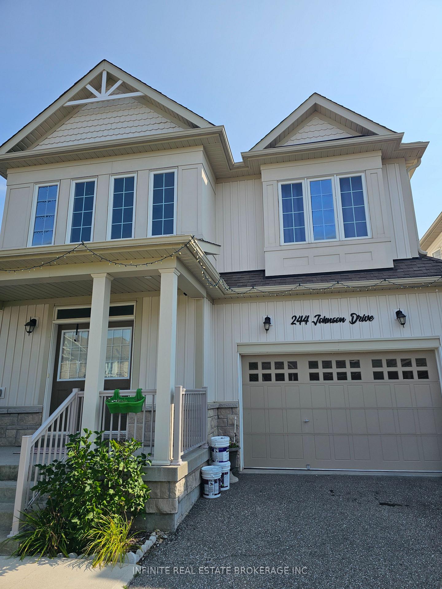 Front of 244 Johnson Drive
