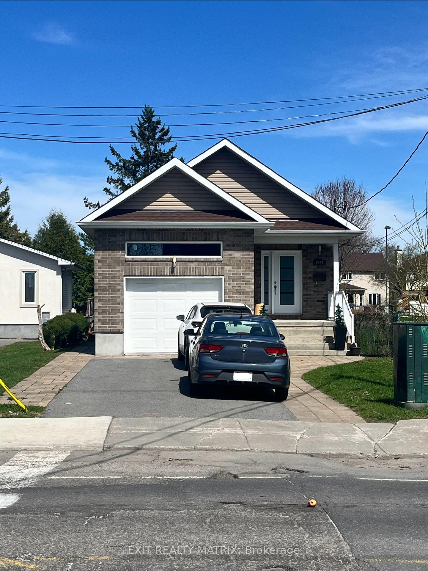 Front of Unit B, 1557 Belcourt Boulevard