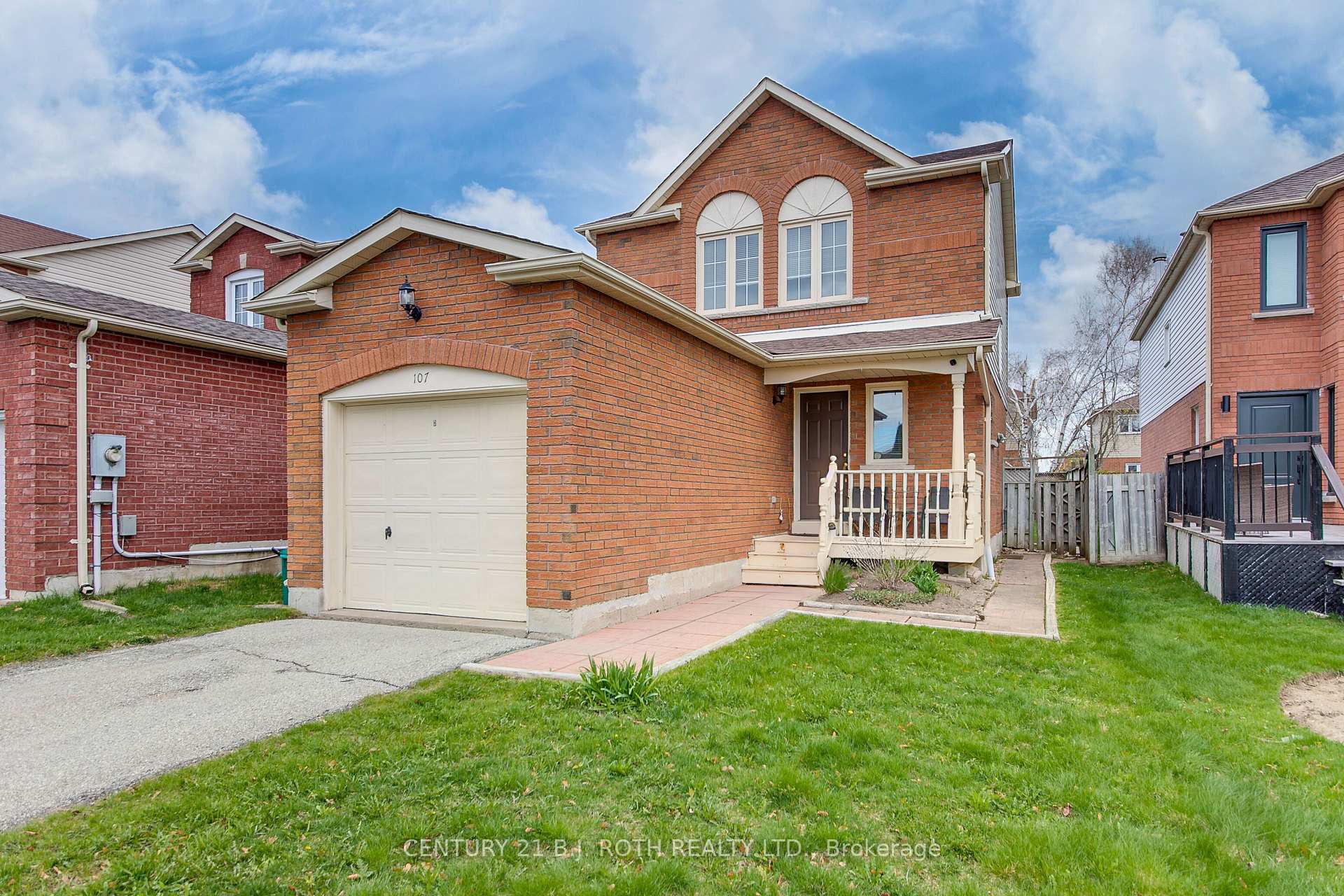 Front of 107 Laidlaw Drive