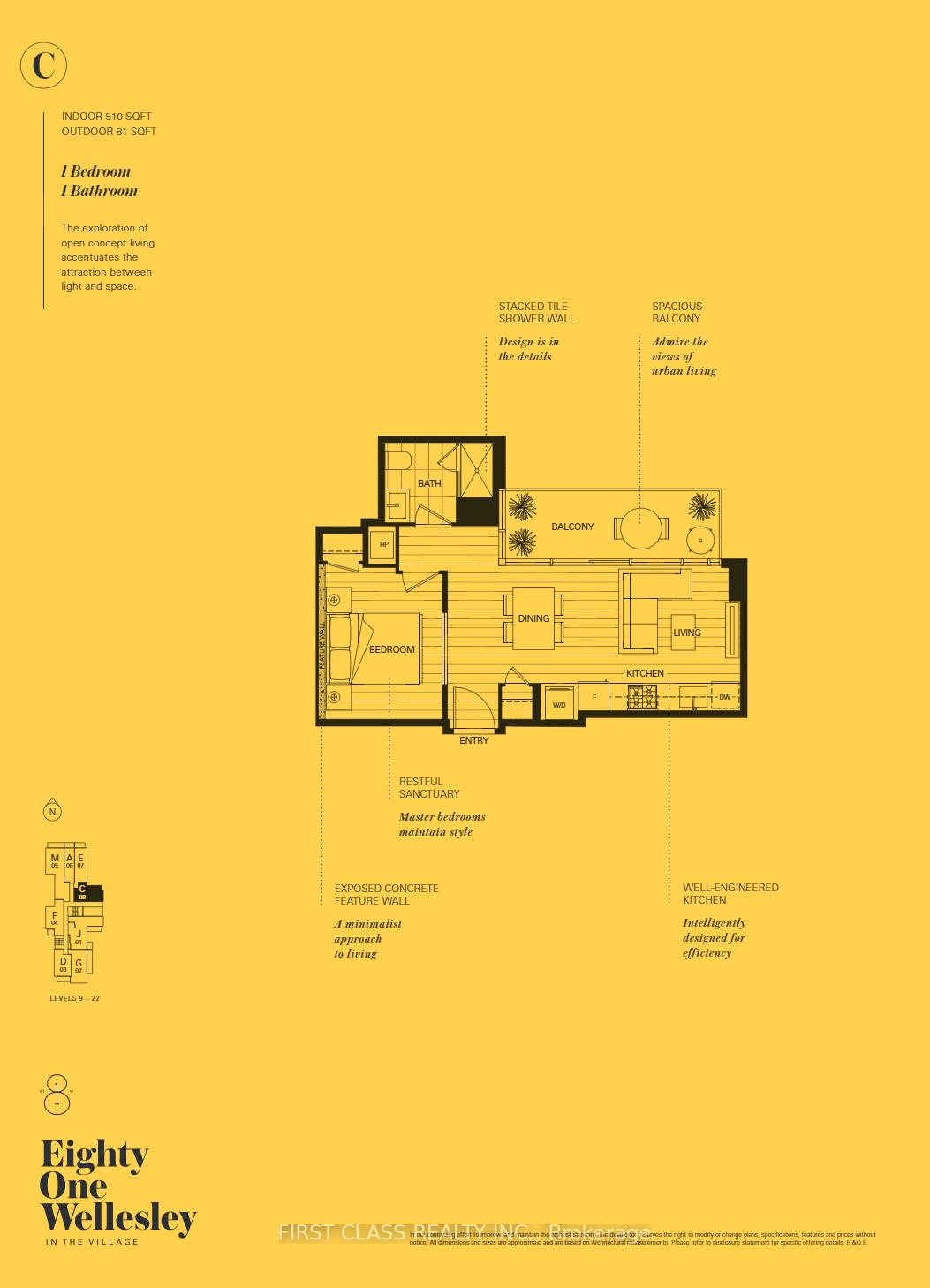 Photo 7 of Unit 908, 81 Wellesley Street E, Toronto, Church-Yonge Corridor — HOMEH