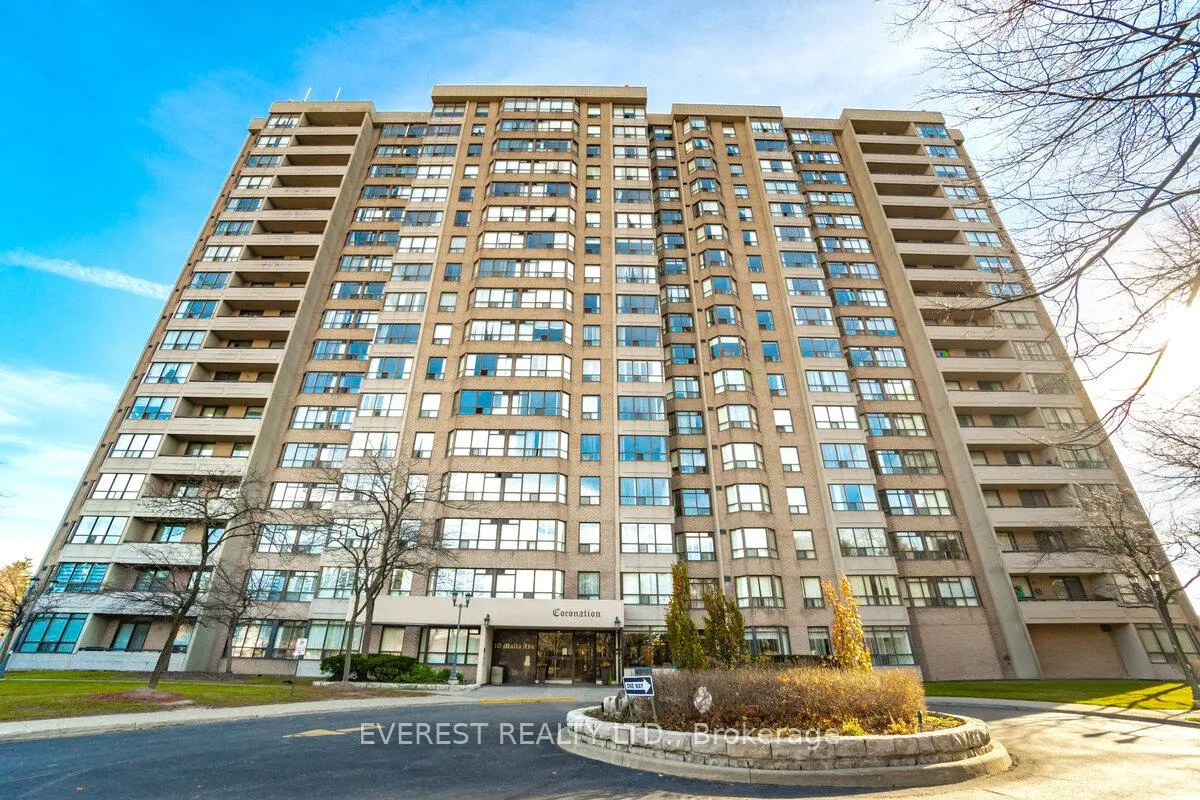Front of Unit 905, 10 Malta Avenue
