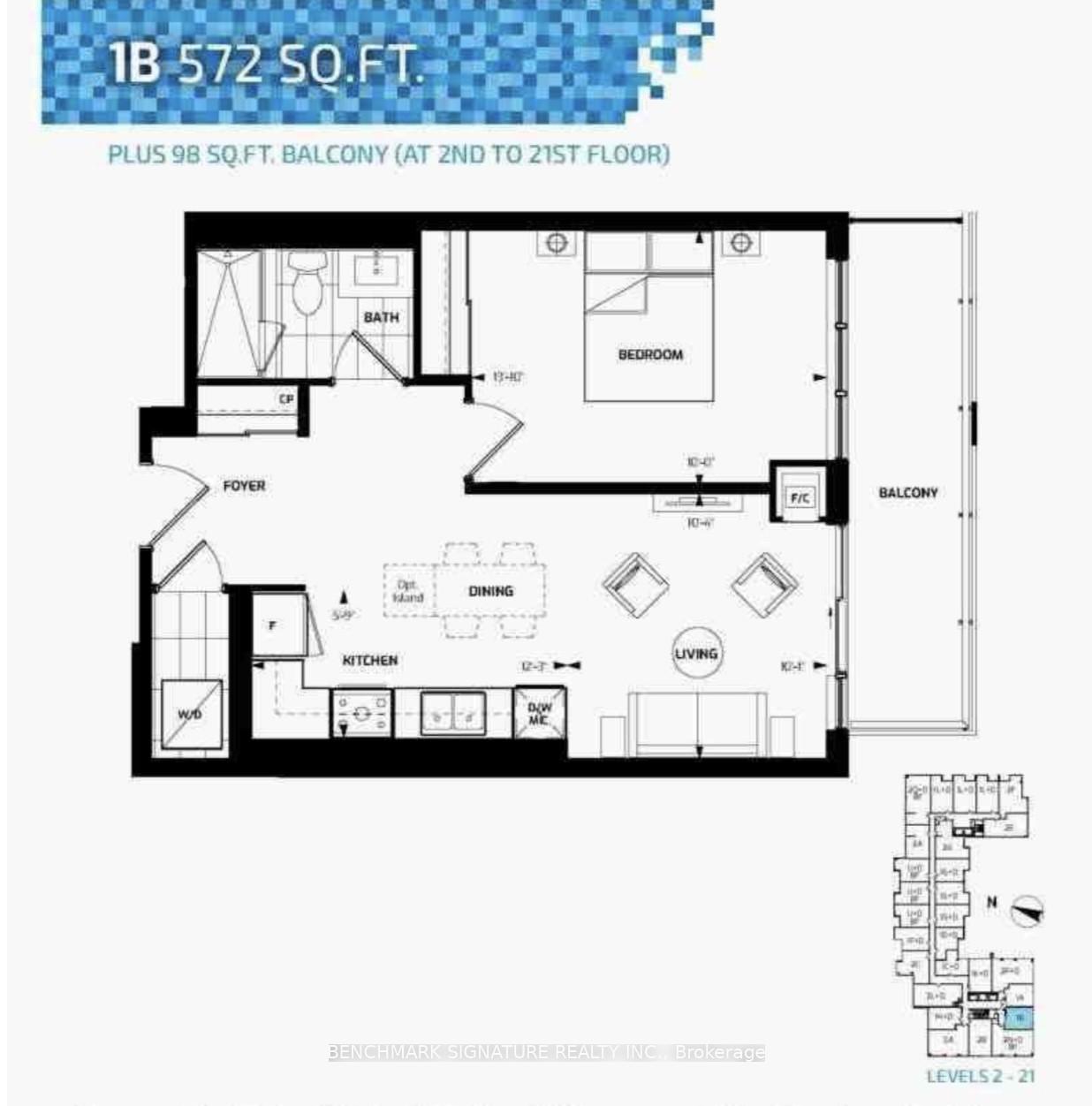 Photo 2 of Unit 1203, 38 Water Walk Drive, Markham, Unionville — HOMEH