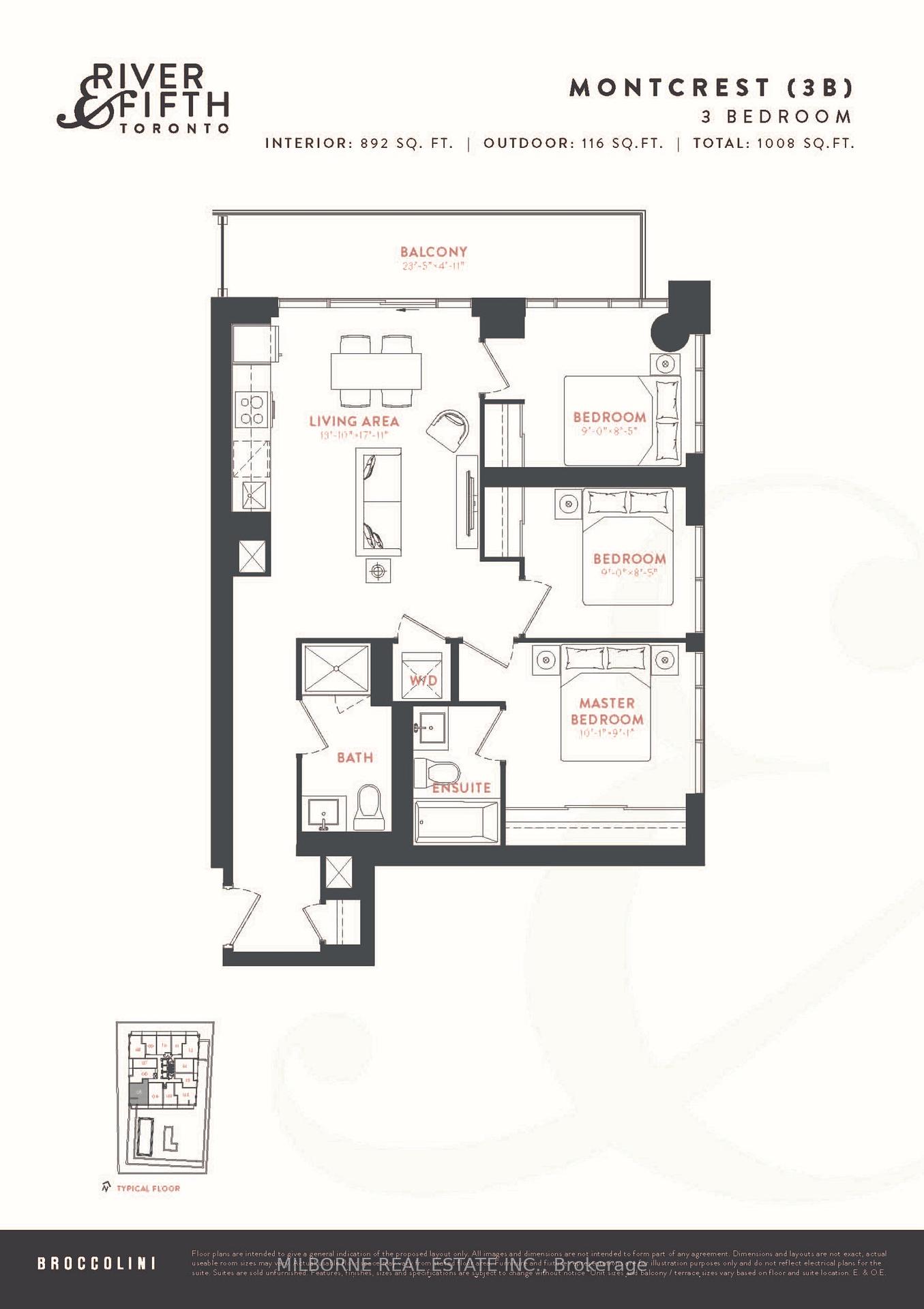 Photo 3 of Unit 1905, 5 Defries Street, Toronto, Regent Park — HOMEH