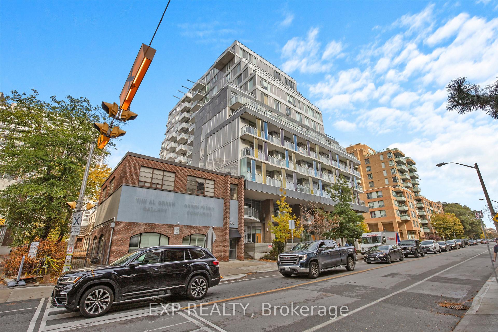 Front of Unit 609, 68 Merton Street