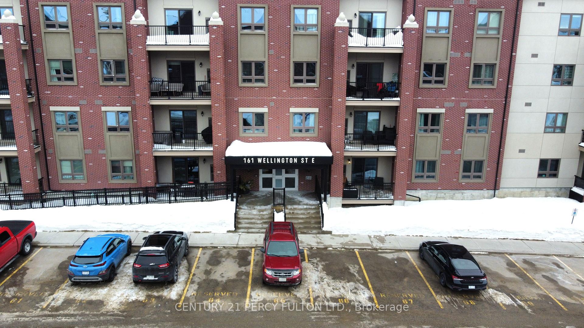 Front of Unit 109, 161 Wellington Street