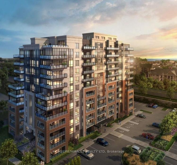 Front of Unit 404, 55 Clarington Boulevard