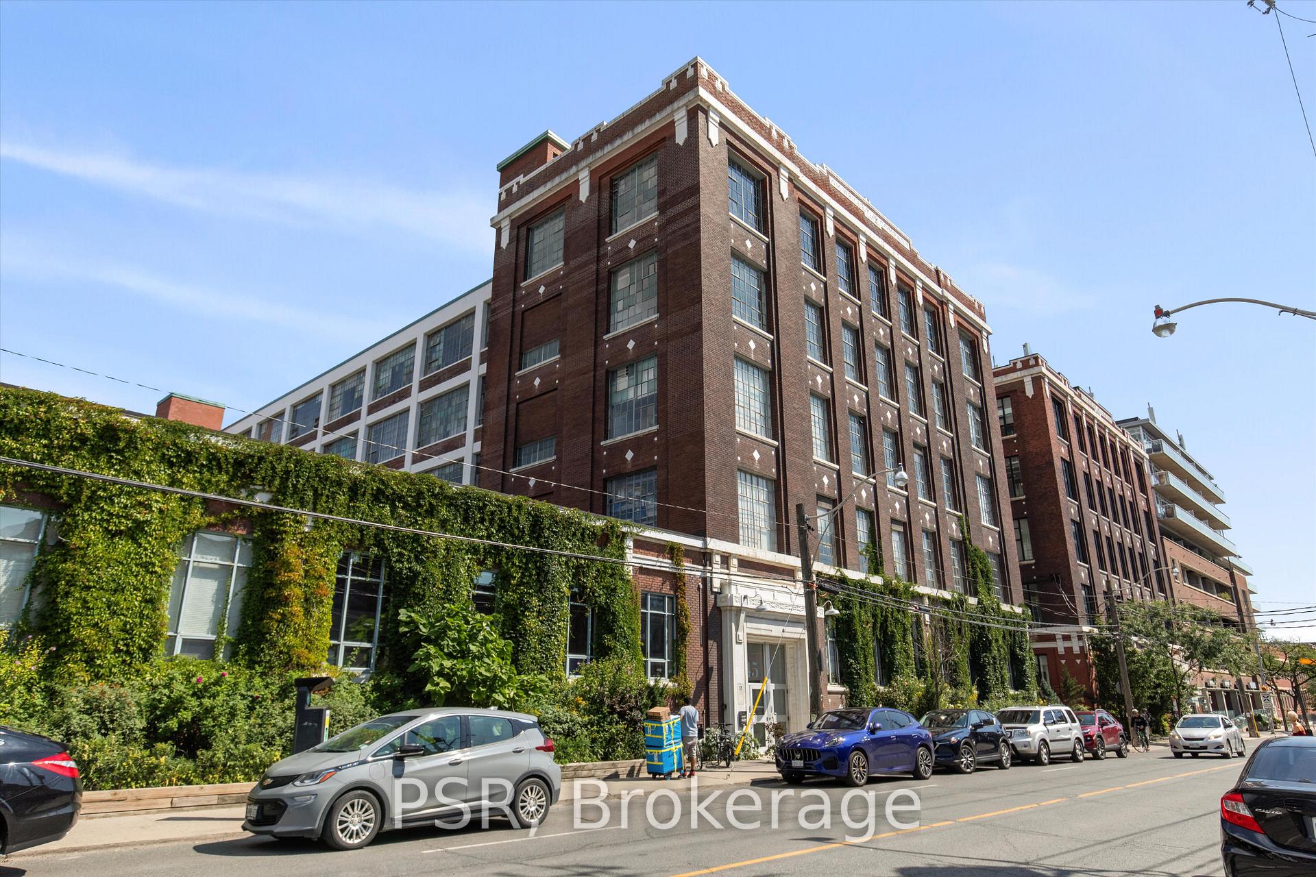 Front of Unit 400, 245 Carlaw Avenue