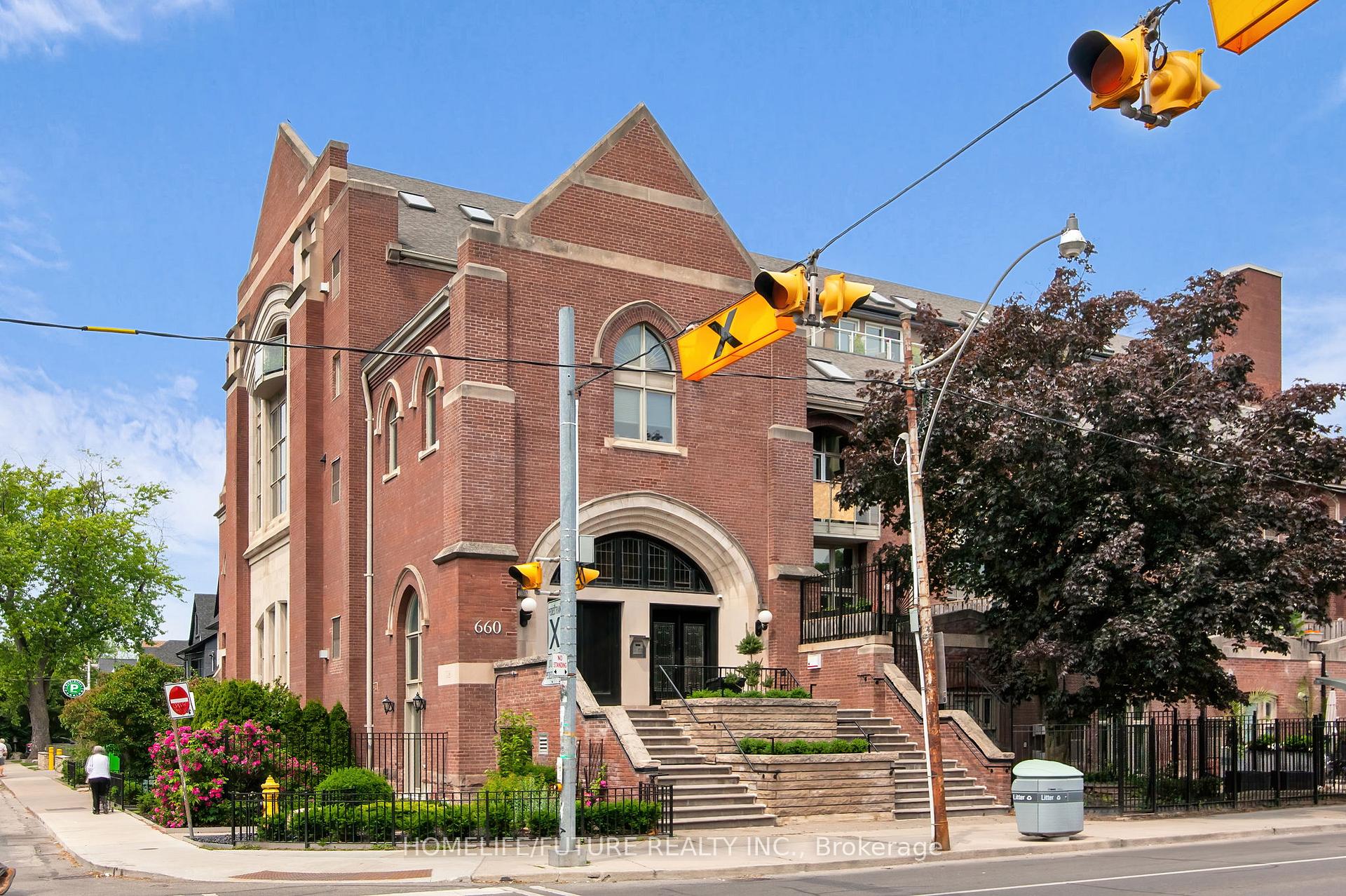 Front of Unit 102, 660 Pape Avenue