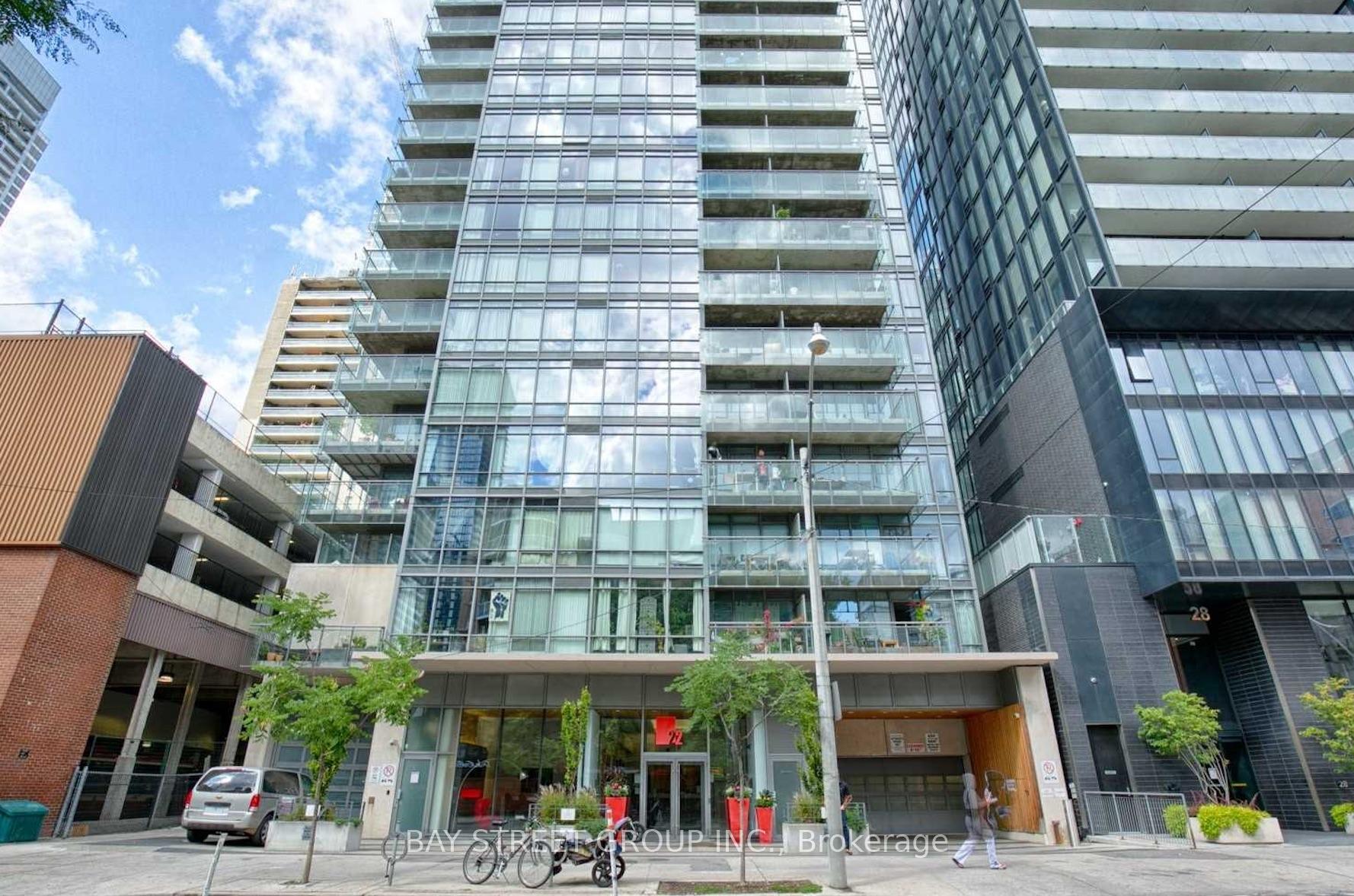 Front of Unit 1608, 22 Wellesley Street E