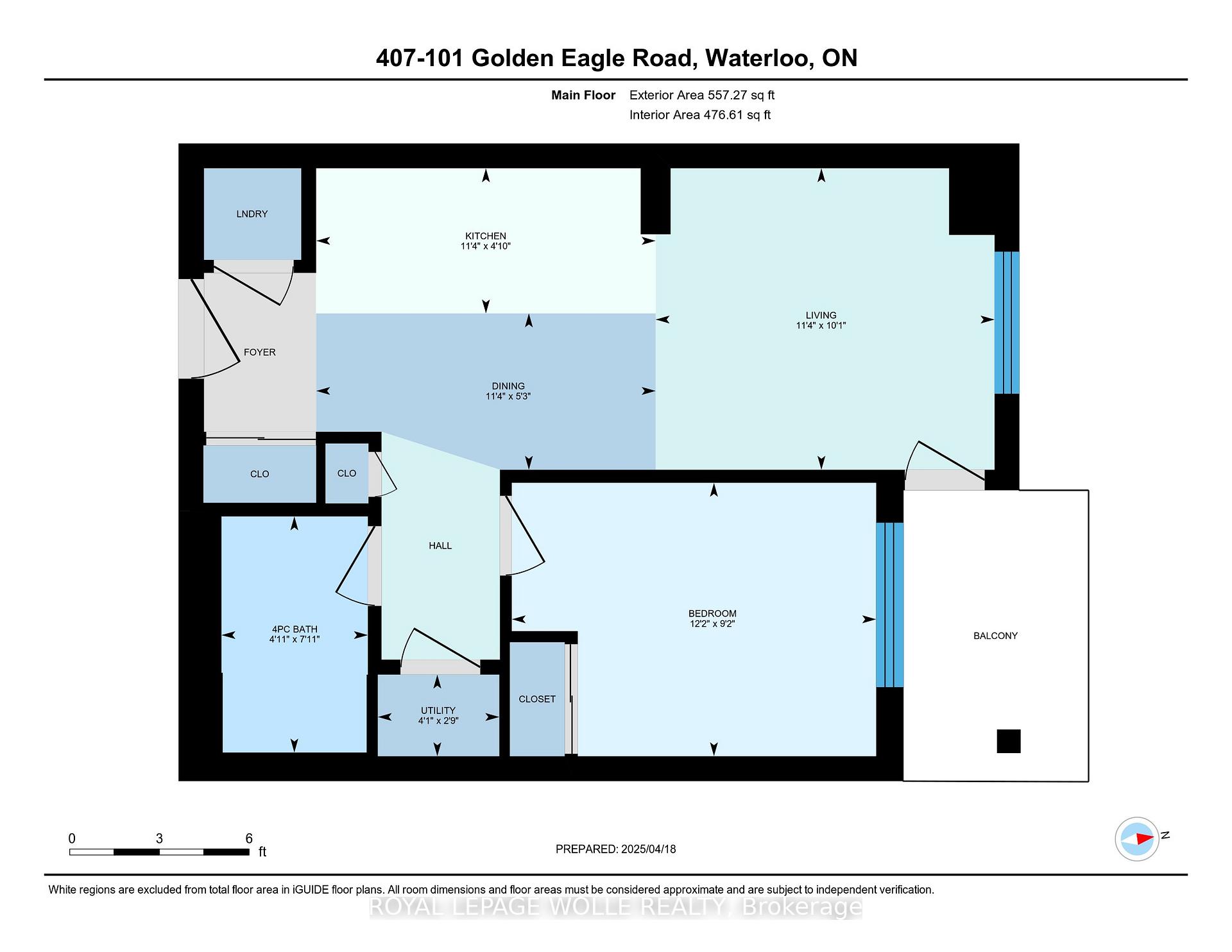 Photo 25 of Unit 407, 101 Golden Eagle Road, Waterloo, North Lakeshore — HOMEH