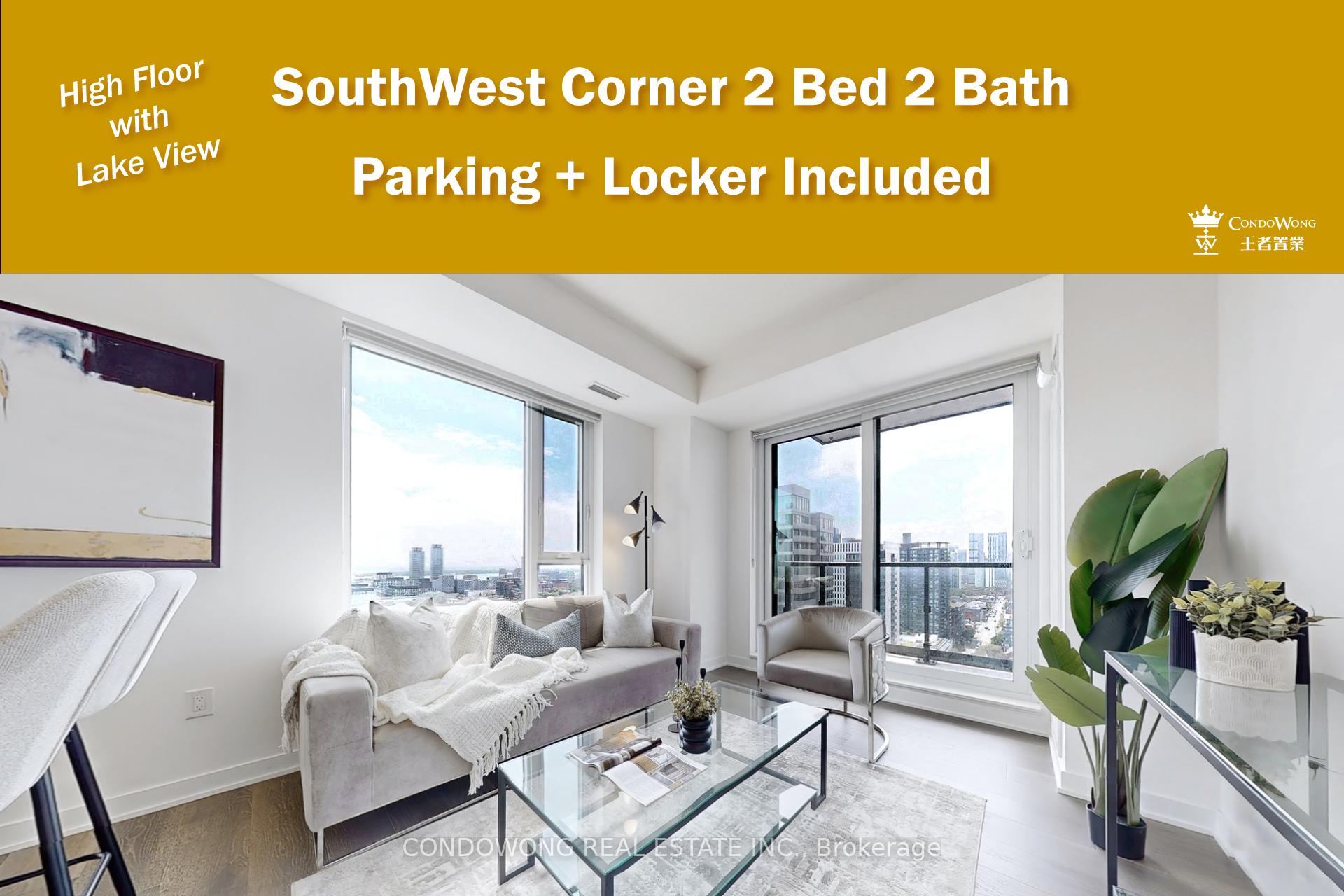 Front of Unit 2203, 130 River Street