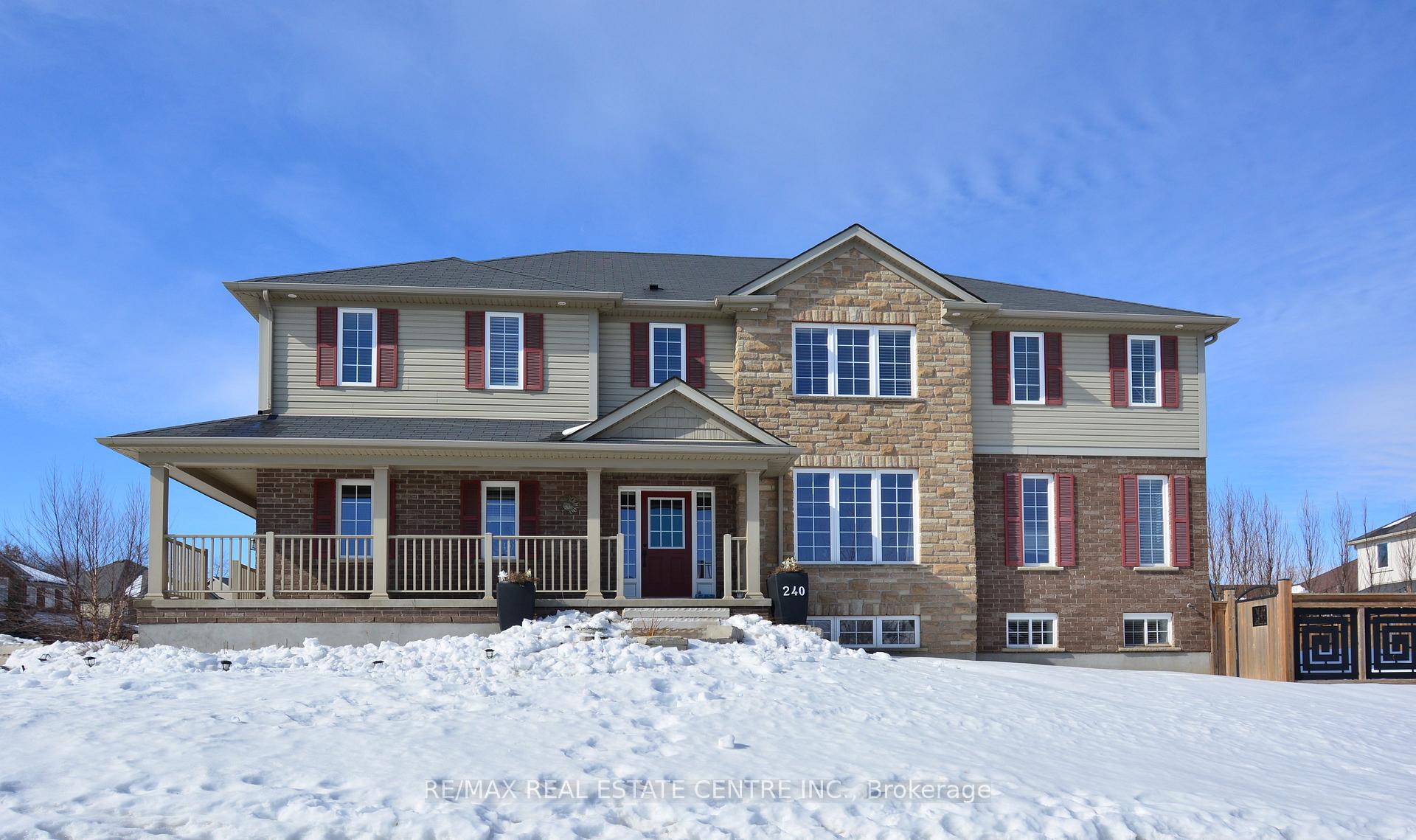 Front of 240 Bismark Drive