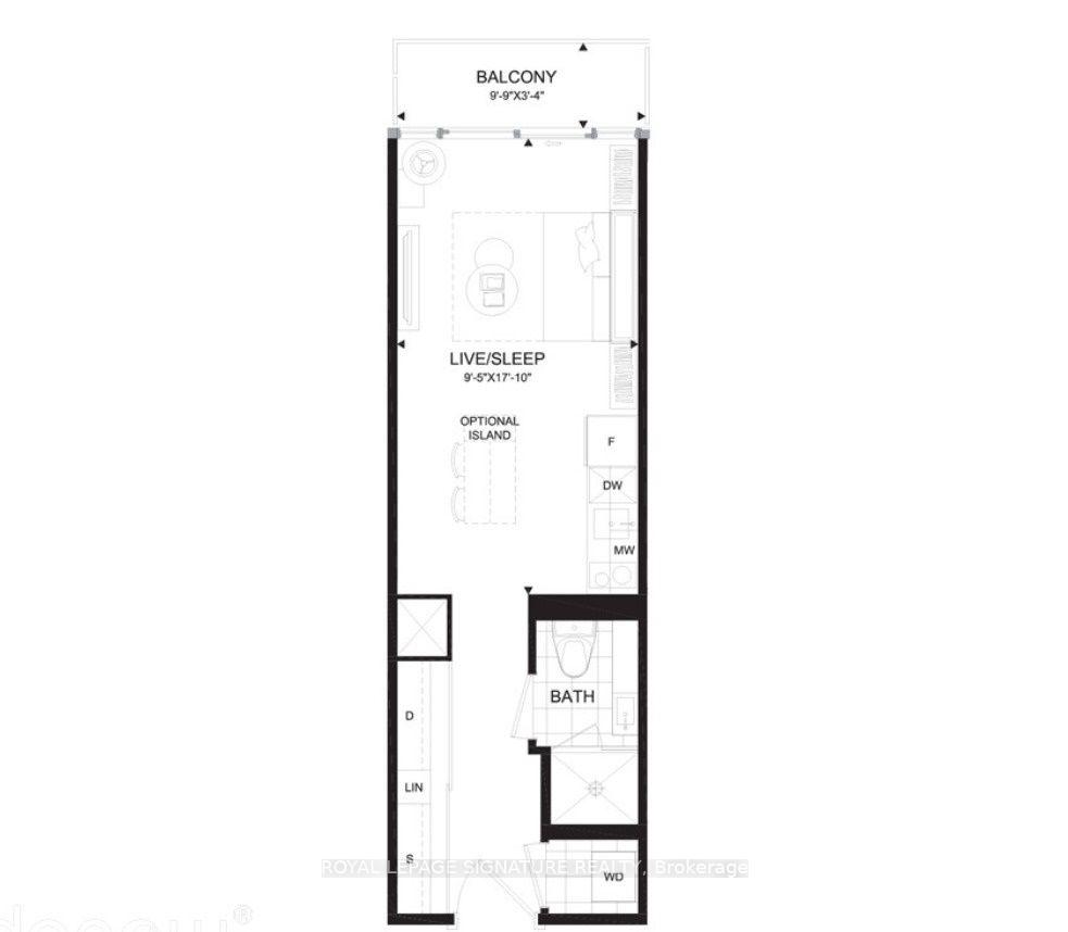 Photo 7 of Unit 1011E, 576 Front Street, Toronto, Waterfront Communities — HOMEH
