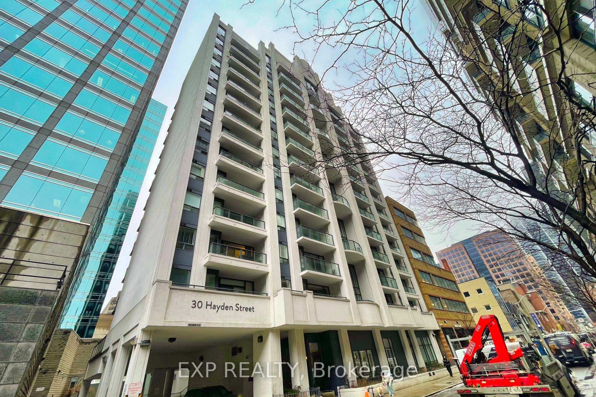 Front of Unit 205, 30 Hayden Street