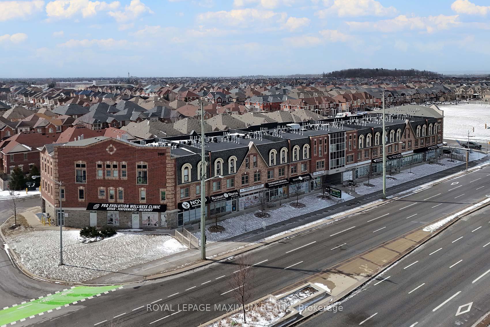 Front of Unit 214, 3905 Major Mackenzie Drive W