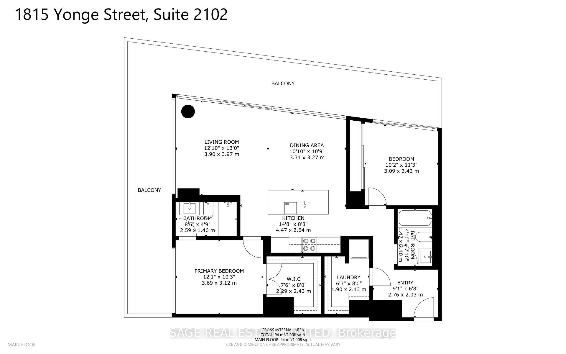 Photo 32 of Unit 2102, 1815 Yonge Street, Toronto, Mount Pleasant West — HOMEH