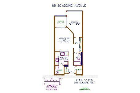 Photo 9 of Unit 806, 65 Scadding Avenue, Toronto, Waterfront Communities — HOMEH