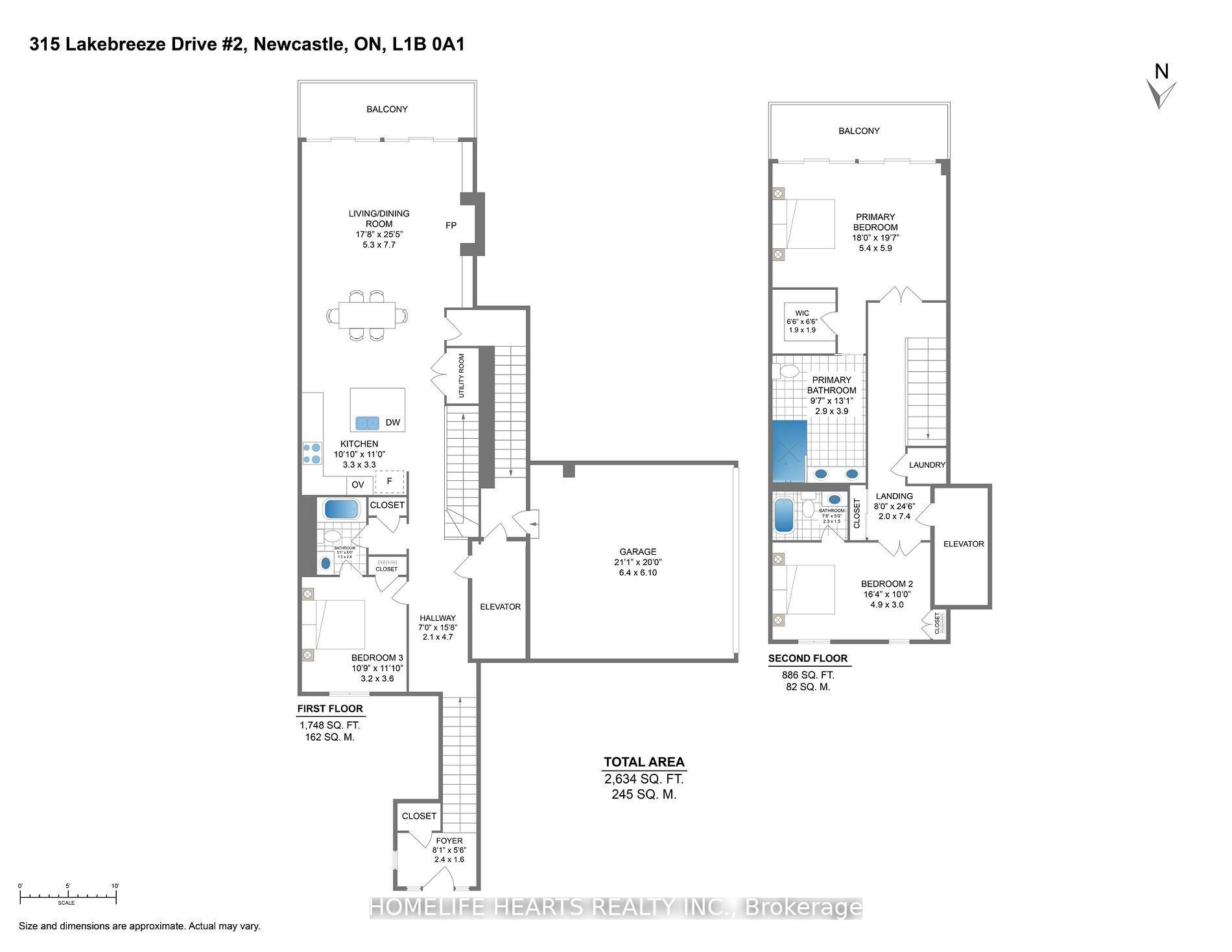 Photo 2 of Unit 2, 315 Lakebreeze Drive, Clarington, Newcastle — HOMEH