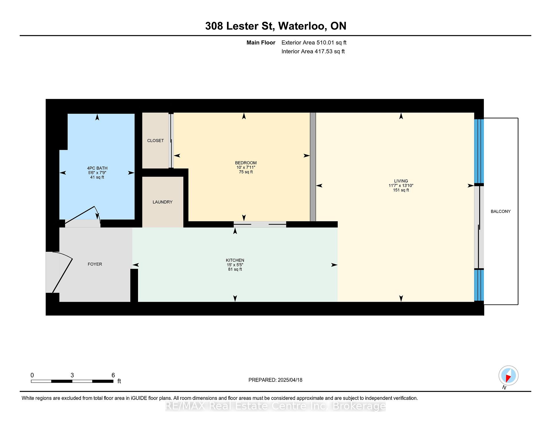 Photo 21 of Unit 612, 308 Lester Street, Waterloo — HOMEH