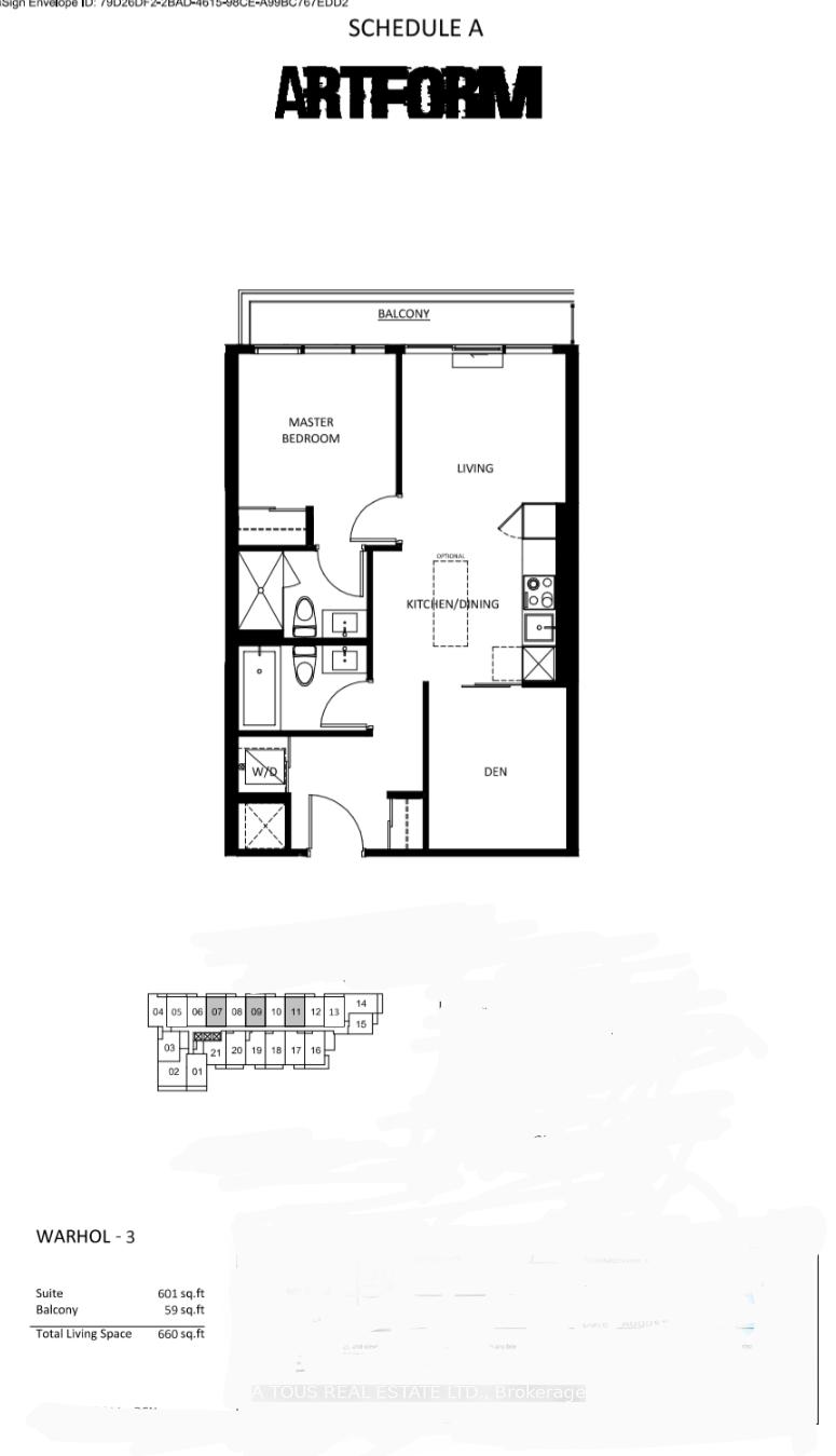 Front of Unit 1511, 86 Dundas Street E