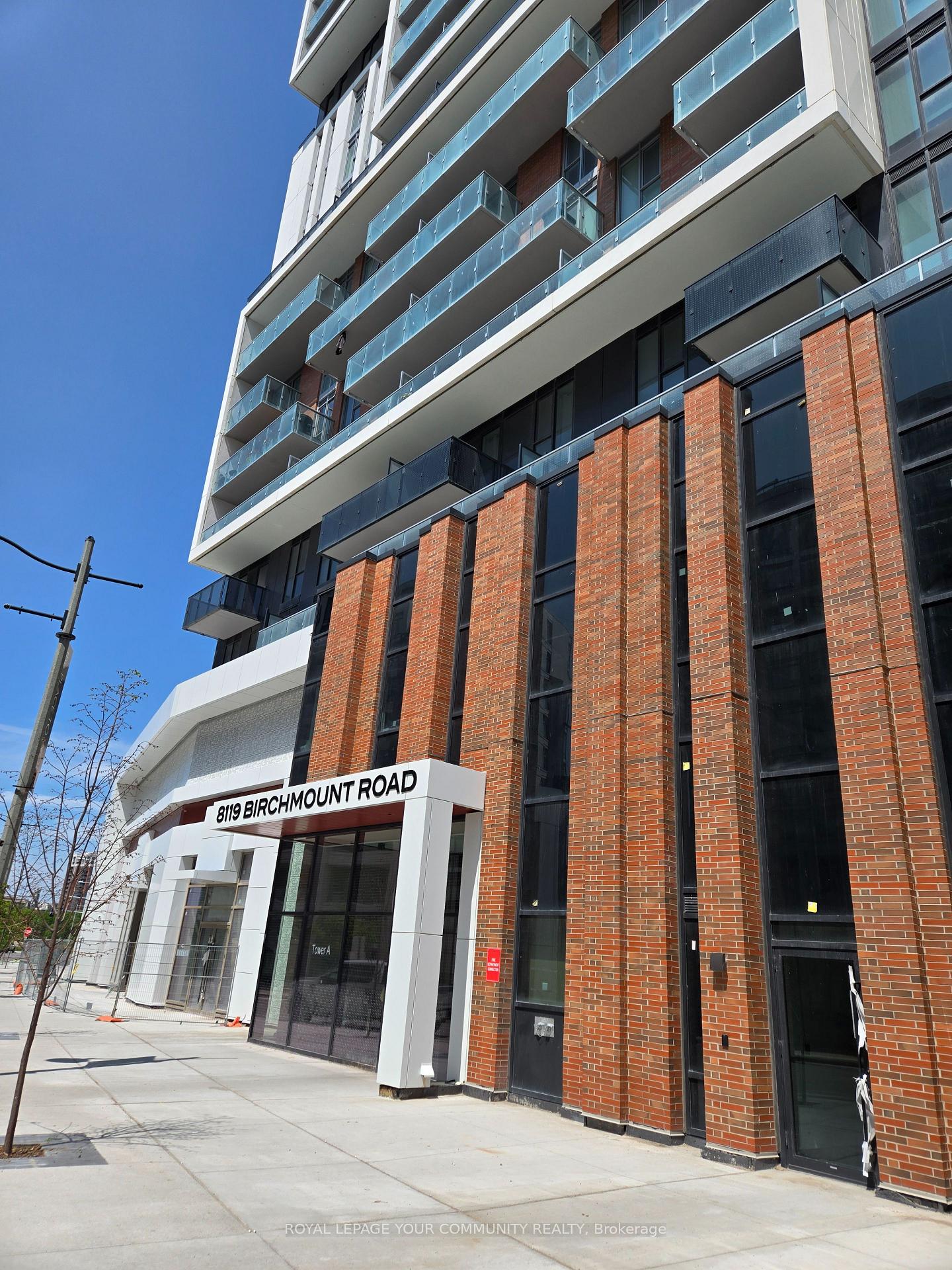 Front of Unit 1004, 8119 Birchmount Road