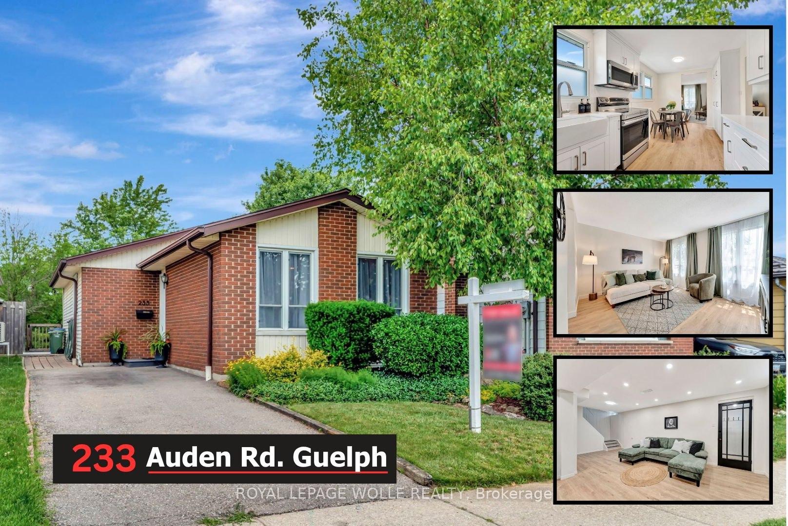 Photo 1 of 233 Auden Road, Guelph, Grange Road — HOMEH