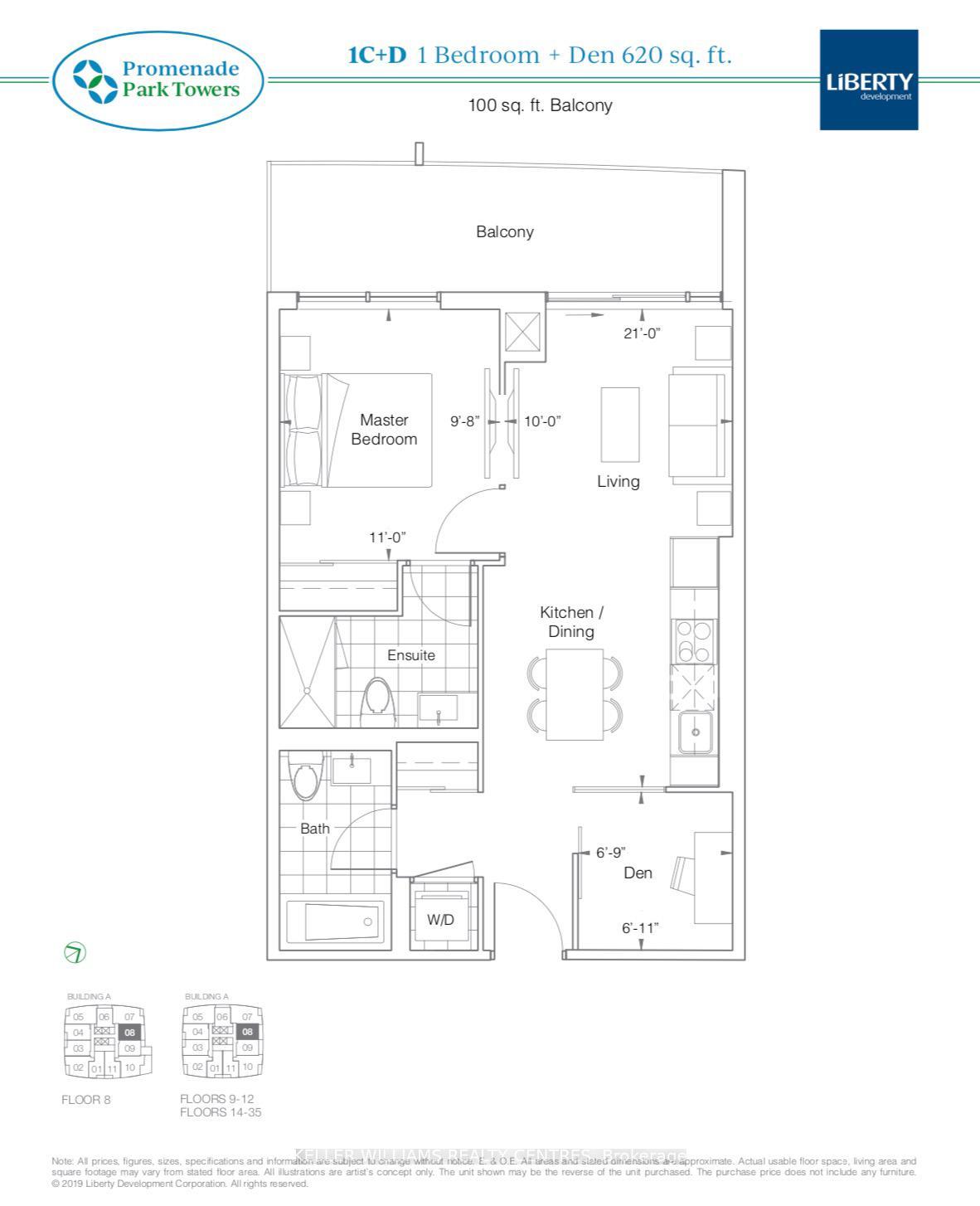 Photo 8 of Unit A-2908, 1 Promenade Circle, Vaughan, Brownridge — HOMEH