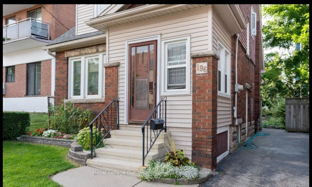Front of Unit Basement, 196 Walnut Street S