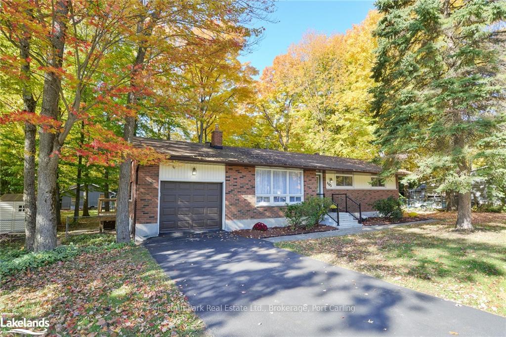 Front of 405 Muskoka Beach Road