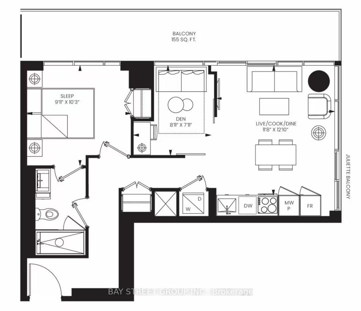 Photo 6 of Unit 1712, 55 Charles Street E, Toronto, Church-Yonge Corridor — HOMEH