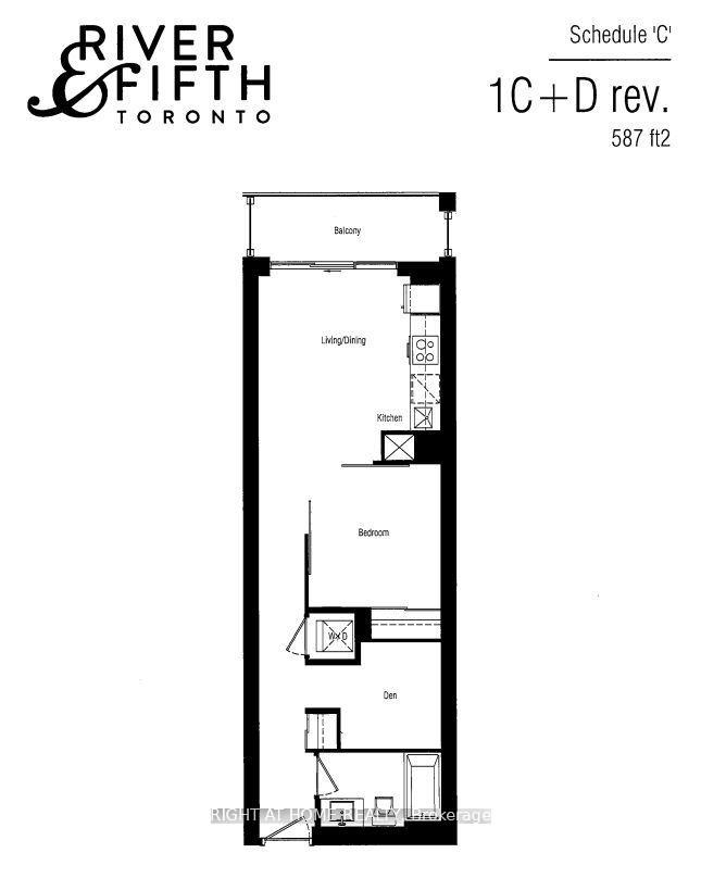 Photo 4 of Unit 609, 5 Defries Street, Toronto, Regent Park — HOMEH