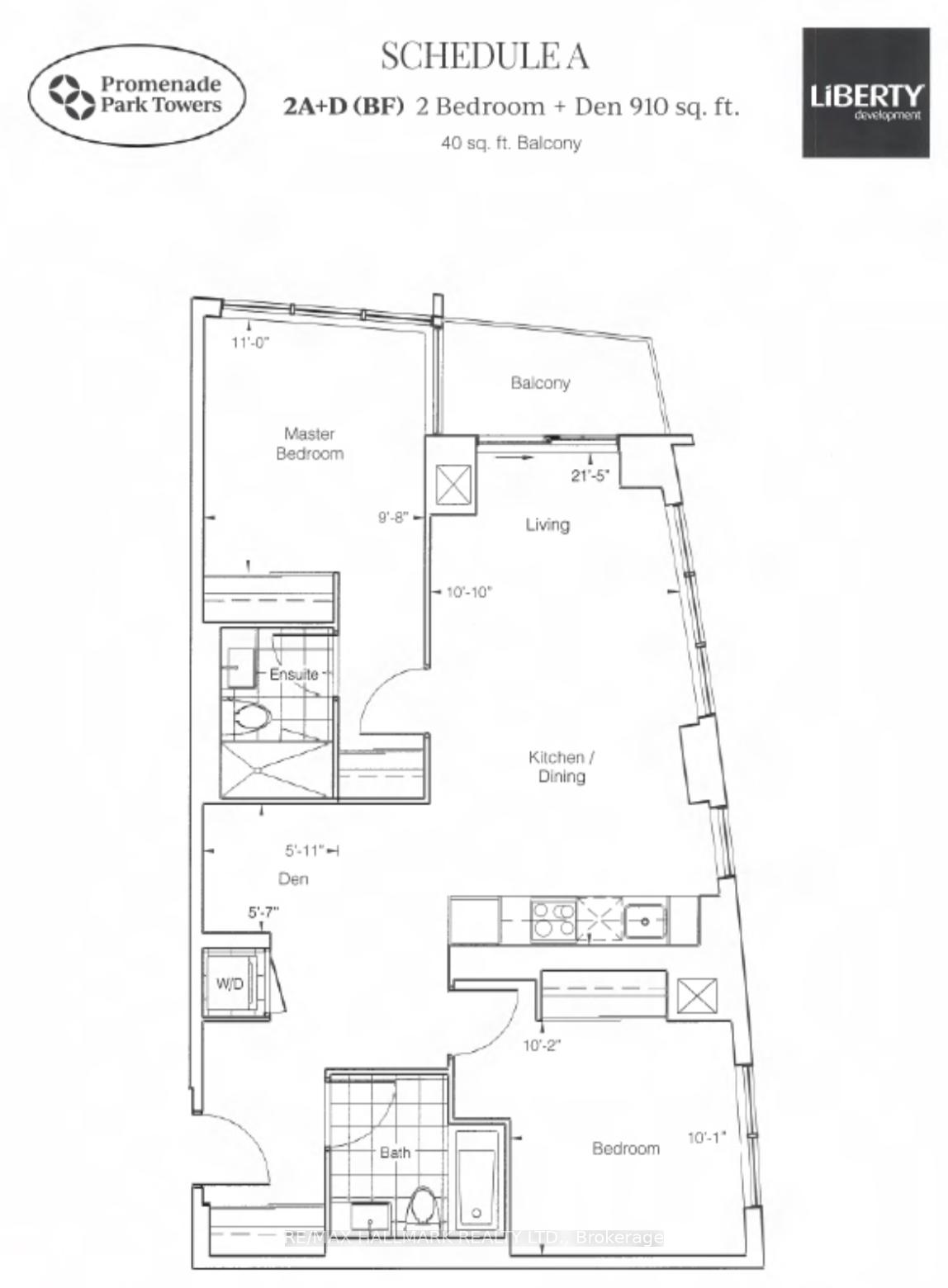 Photo 8 of Unit 3405, 30 Upper Mall Way, Vaughan, Brownridge — HOMEH