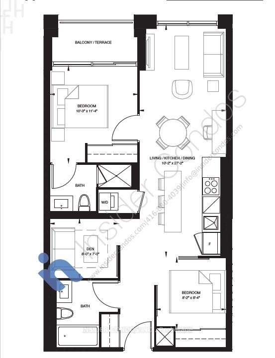 Front of Unit 503, 2020 Bathurst Street W