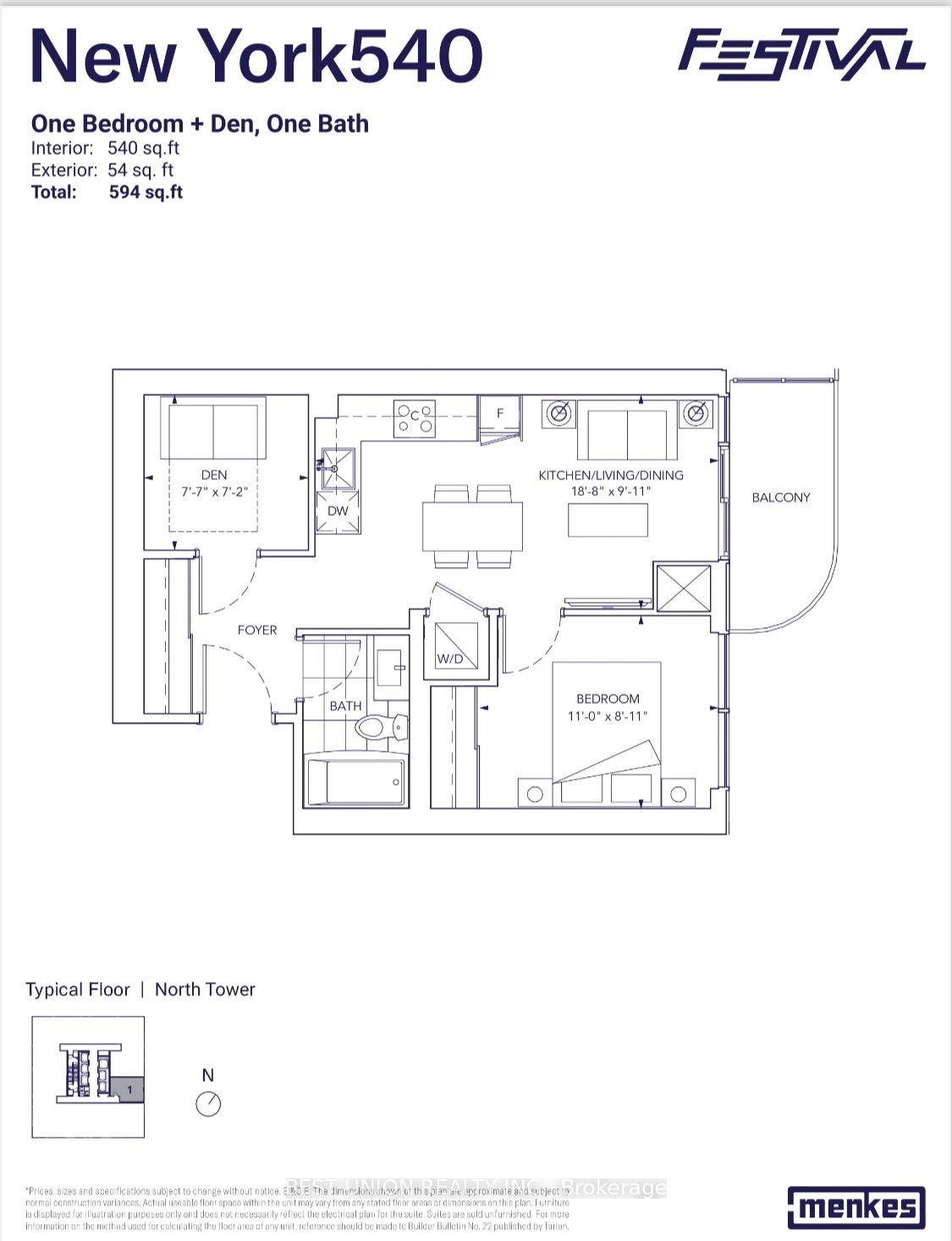 Photo 21 of Unit 1801, 225 Commerce Street, Vaughan, Vaughan Corporate Centre — HOMEH