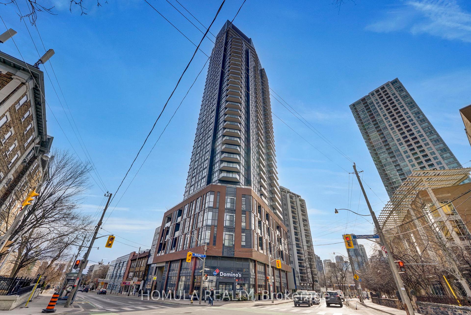 Front of Unit 303, 159 Wellesley Street E