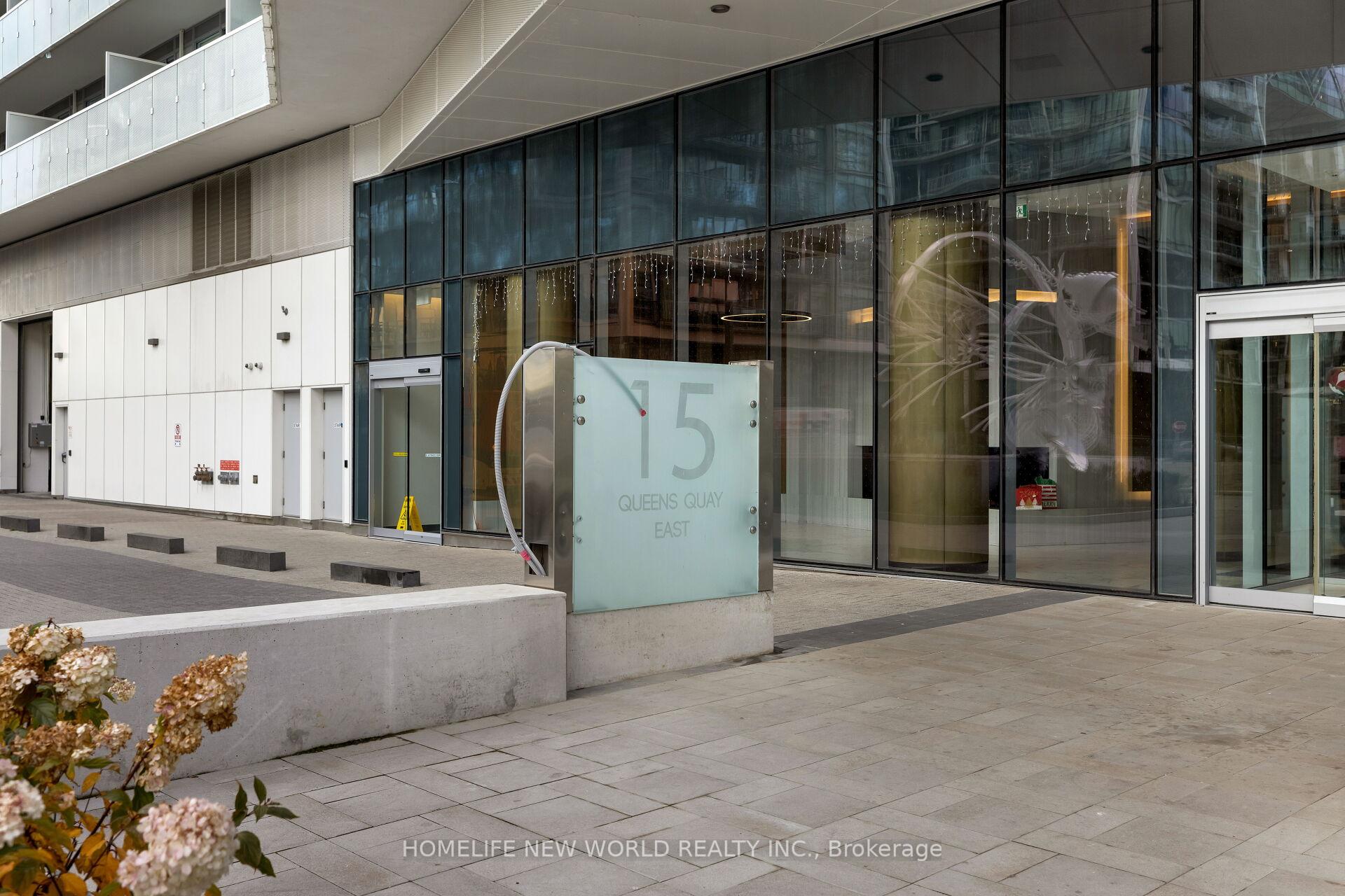 Front of Unit 2402, 15 Queens Quay E