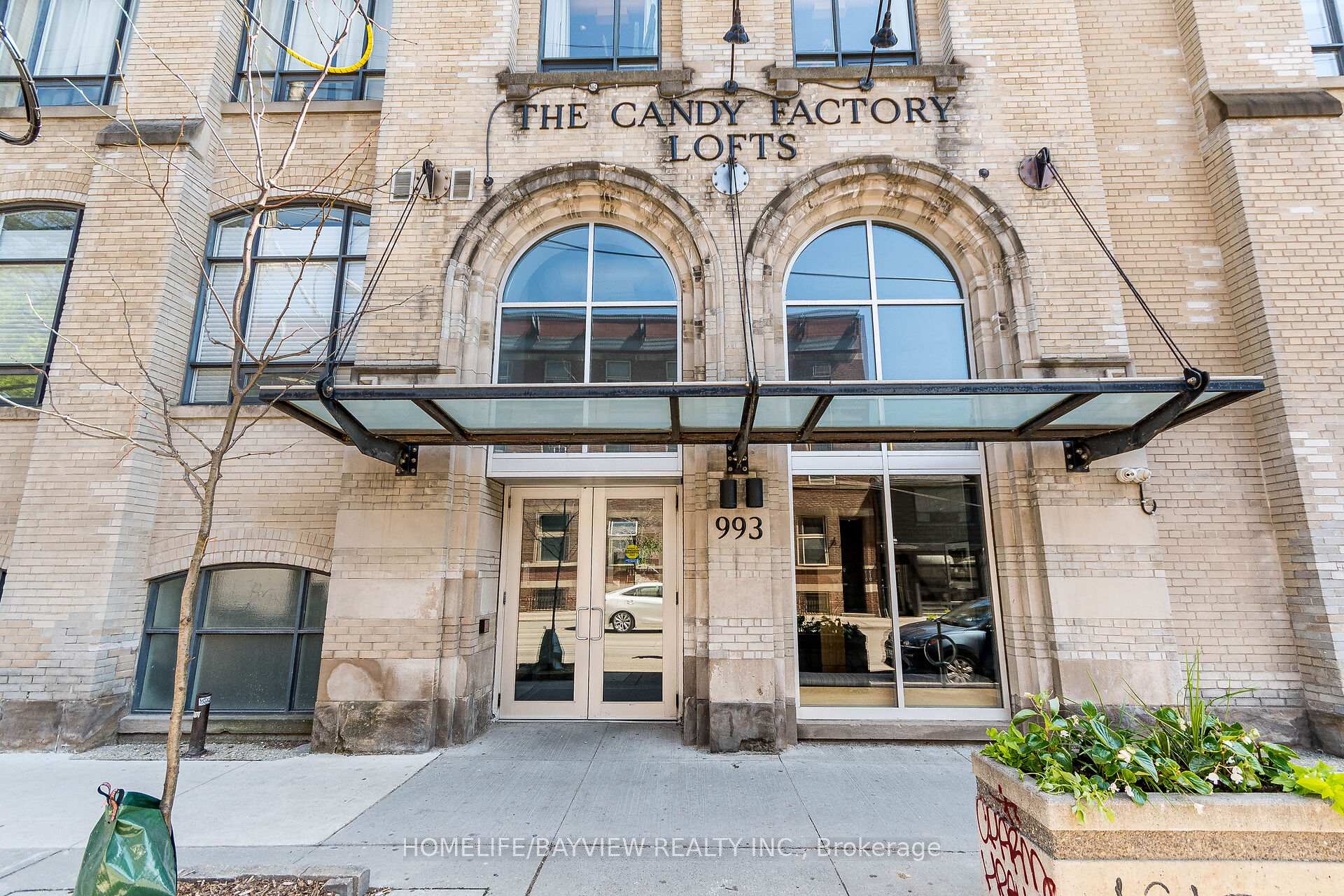Front of Unit 203, 993 Queen Street W