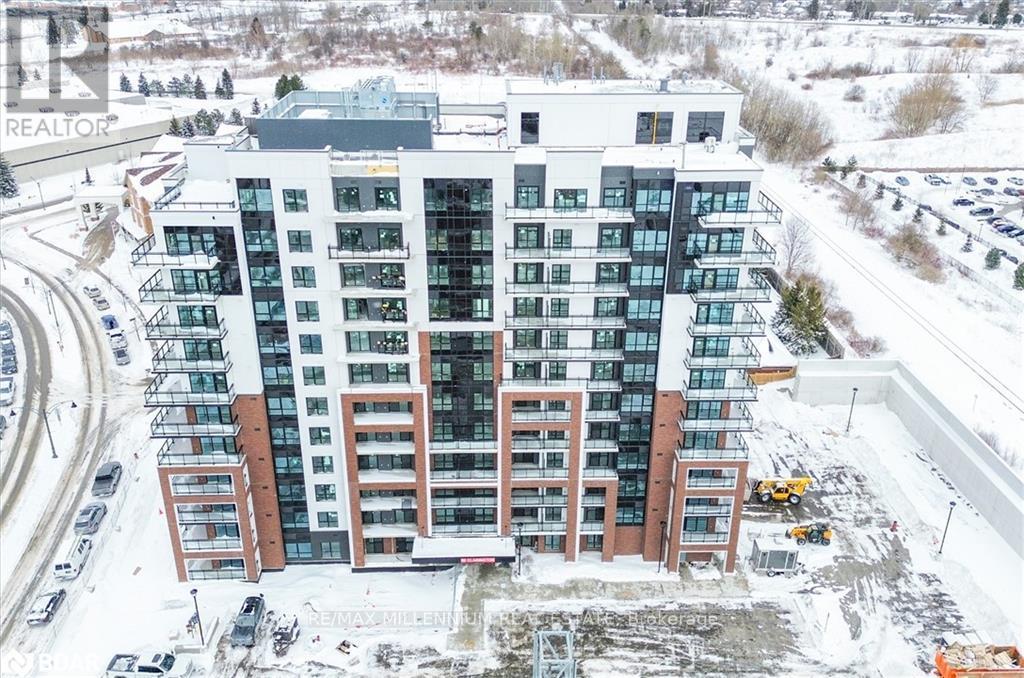 Front of Unit 810, 55 Clarington Boulevard