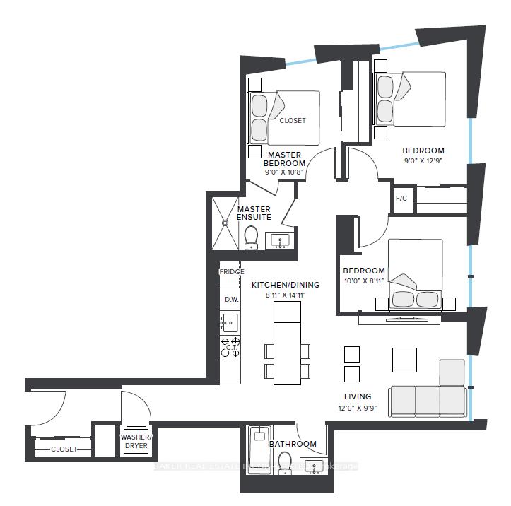 Photo 1 of Unit 2308, 181 Mill Street, Toronto, Waterfront Communities — HOMEH