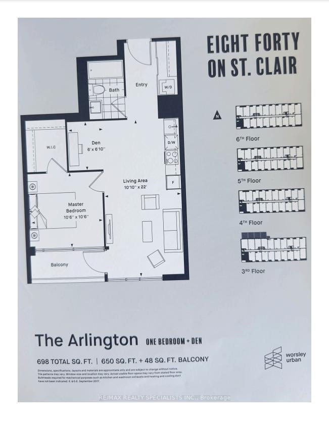 Photo 17 of Unit 517, 840 St Clair Avenue W, Toronto, Oakwood Village — HOMEH