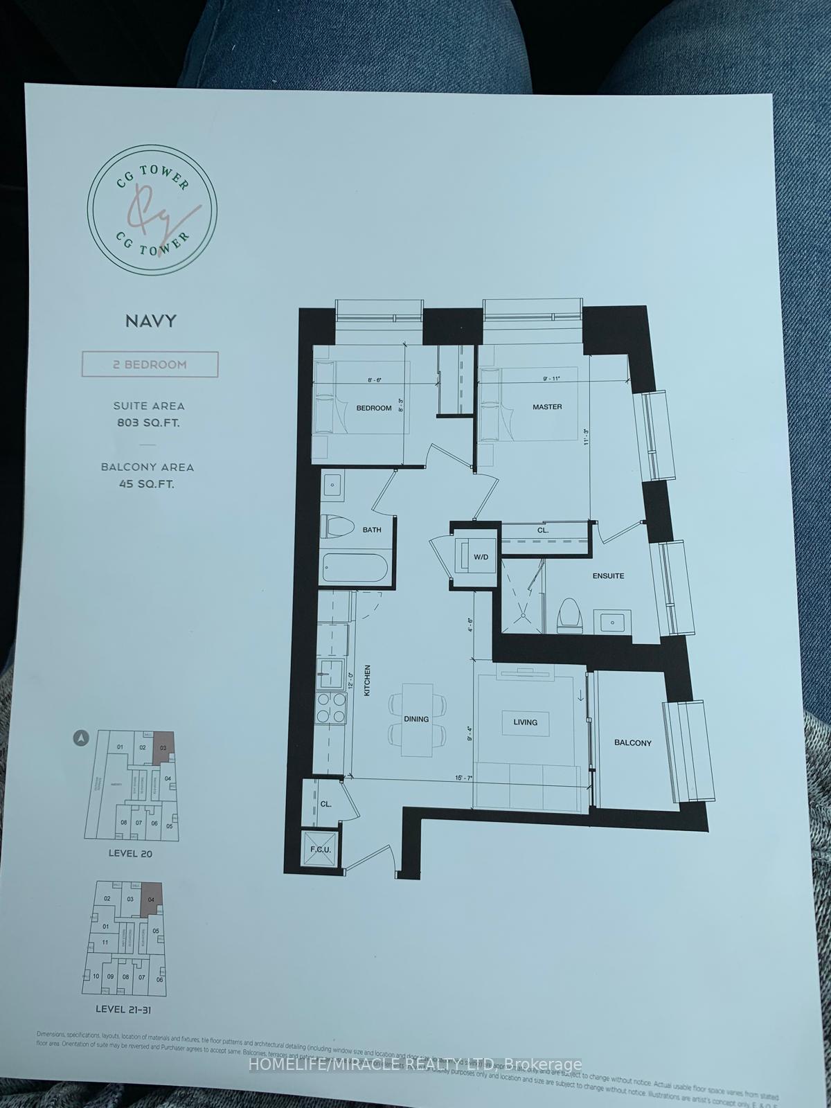 Photo 15 of Unit 2904, 2920 Highway 7 Road, Vaughan, Concord — HOMEH