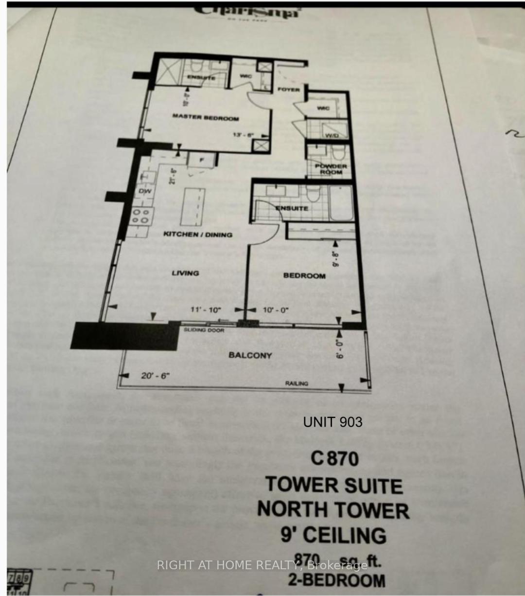 Photo 1 of Unit 903, 8960 Jane Street, Vaughan, Vellore Village — HOMEH