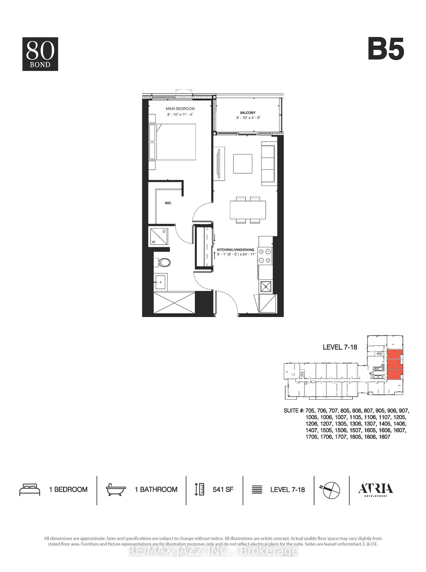Photo 4 of Unit 1806, 80 Bond Street E, Oshawa, O'Neill — HOMEH