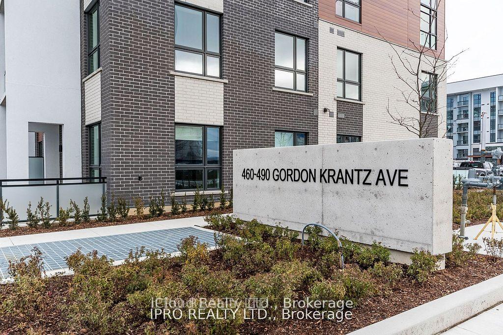 Front of Unit 117, 480 Gordon Krantz Avenue