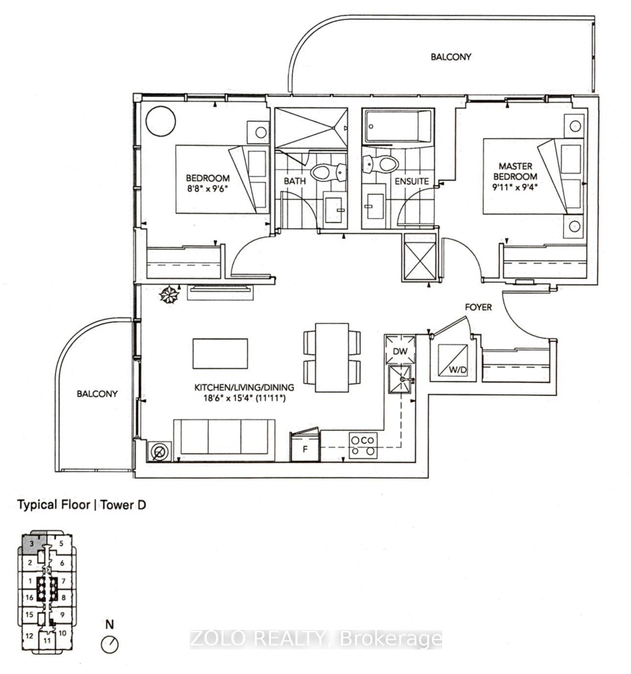 Photo 20 of Unit 3503, 28 Interchange Way, Vaughan, Vaughan Corporate Centre — HOMEH