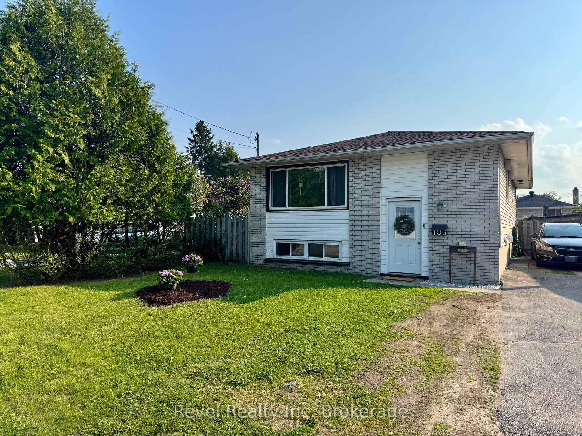 Front of 105 Strathcona Drive