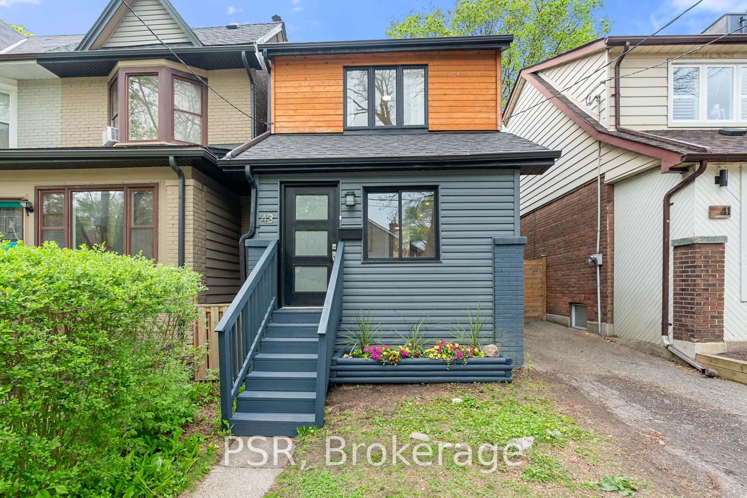 Photo 1 of 43 Hemlock Avenue, Toronto, Woodbine Corridor — HOMEH