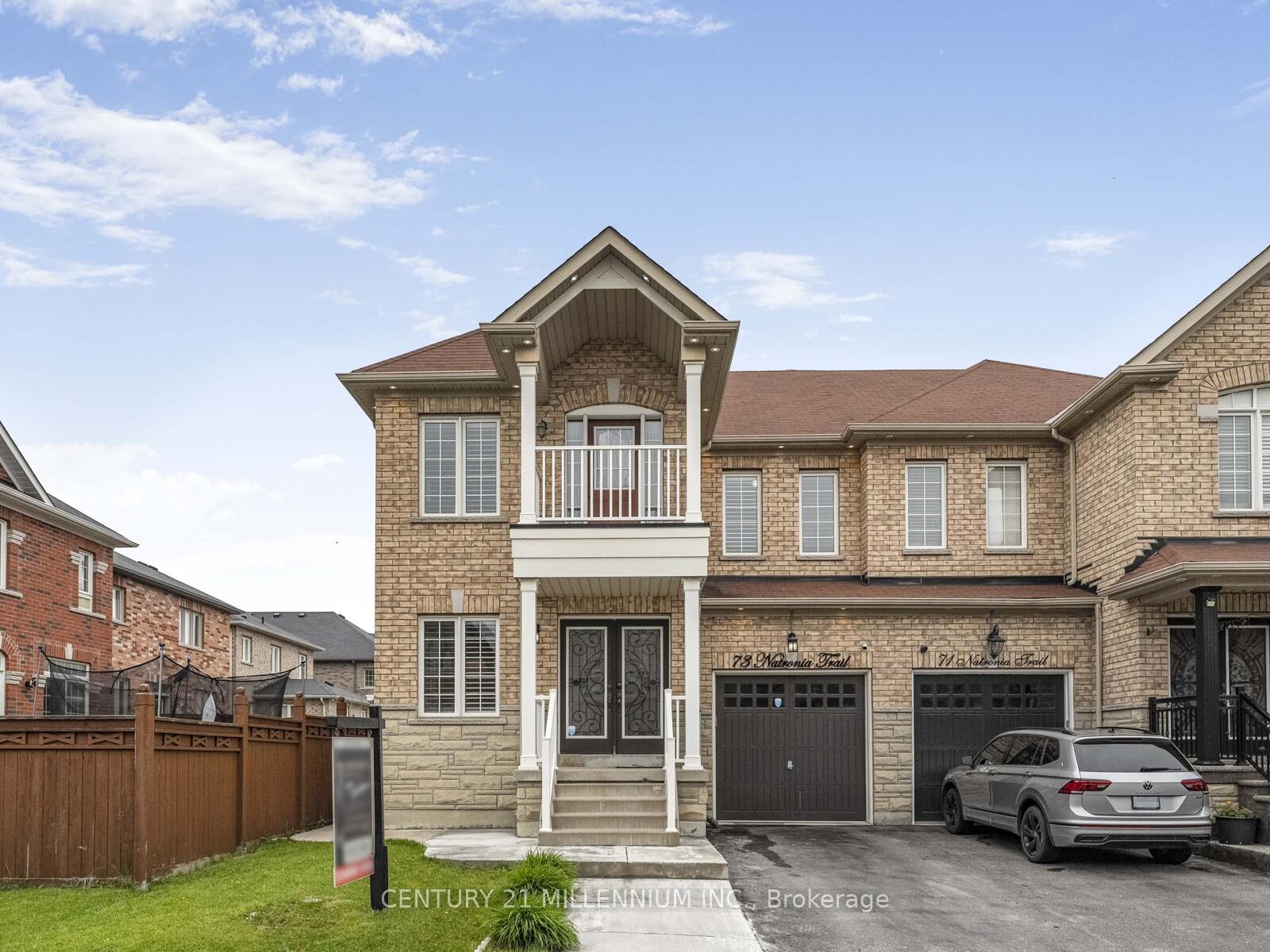 Photo 1 of 73 Natronia Trail, Brampton, Bram East — HOMEH